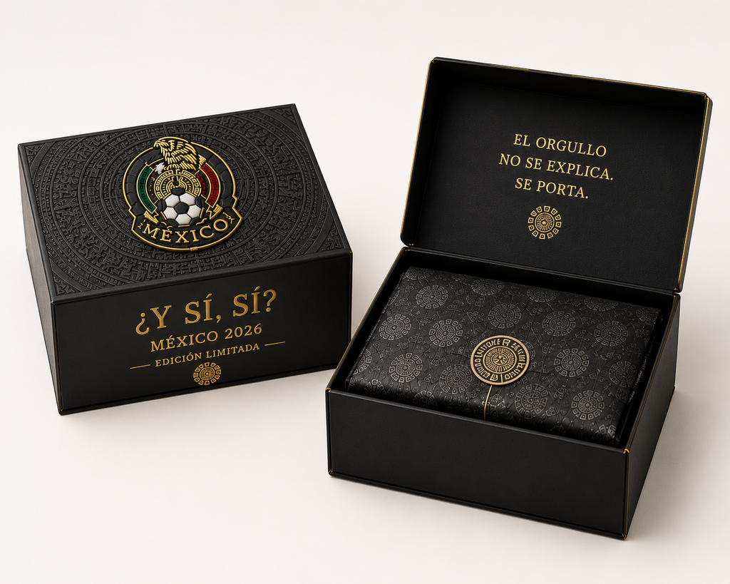 Gorra Premium Gamuza "¿Y Sí, Sí?" México 2026 | Edición Limitada con Relieve Azteca