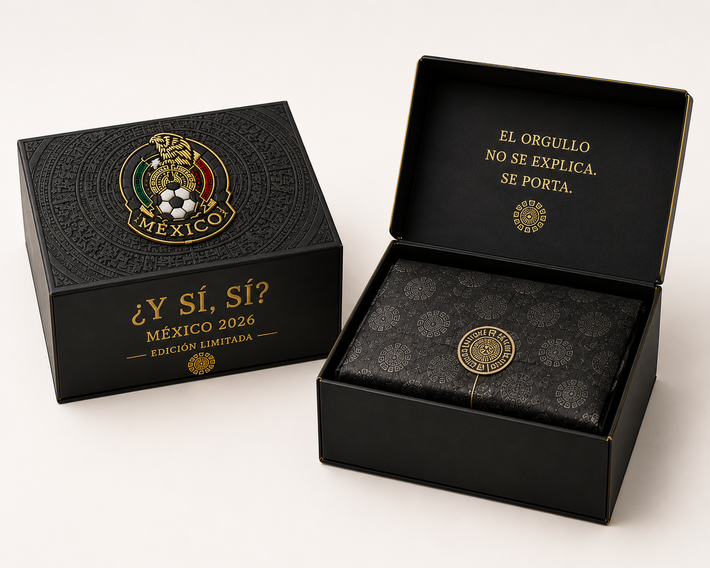 Gorra Premium Gamuza "¿Y Sí, Sí?" México 2026 | Edición Limitada con Relieve Azteca