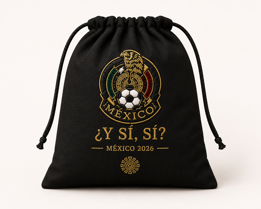 Gorra Premium Gamuza "¿Y Sí, Sí?" México 2026 | Edición Limitada con Relieve Azteca