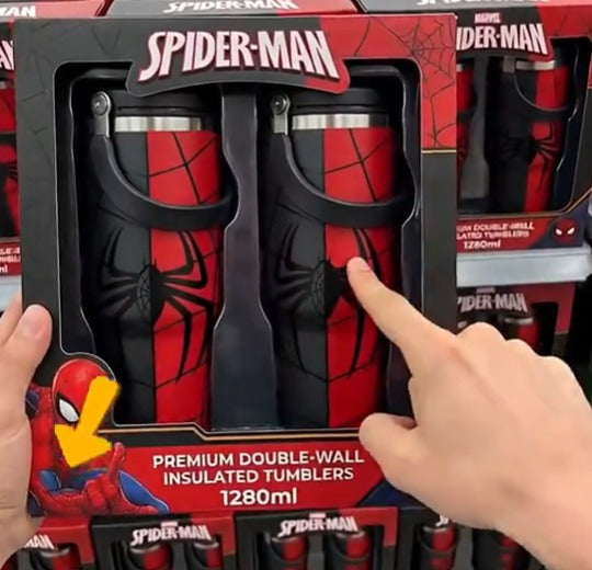 Set de 2 Termos Spider-MAN